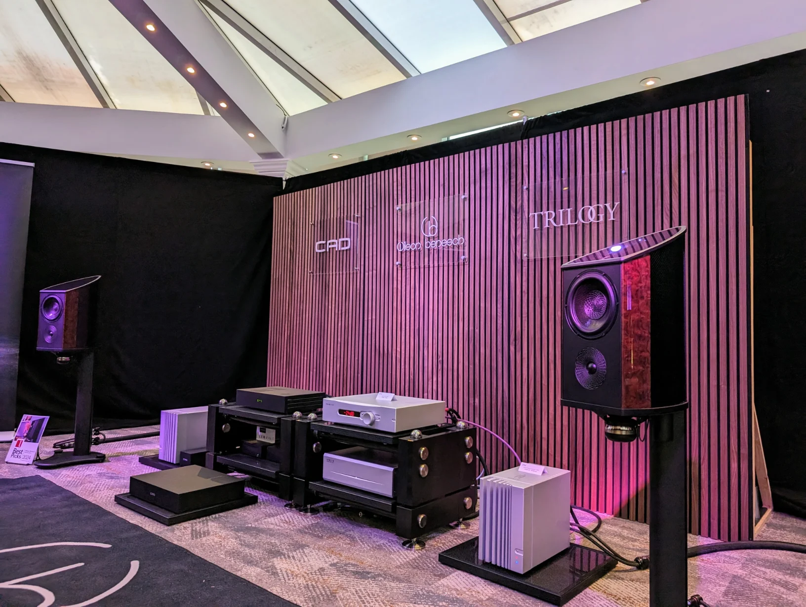 As everyone will know by now we are proud to be Wilson Benesch’s first UK retailer for over a decade. Everything they do exudes quality and they’re lucky enough to always have one of the best rooms at the show in the conservatory area.