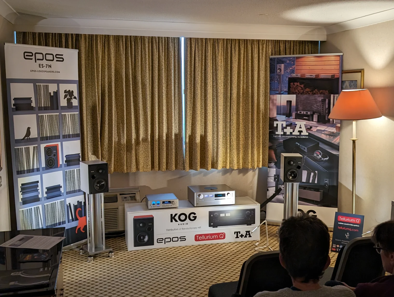 Regrettably a room we could only poke our head into. The new all-in-one system from T+A is bound to be a winner. The DAC 200 and AMP 200 is a great solution, if this is a bigger brother to the 200 series they’re no doubt onto another winner.