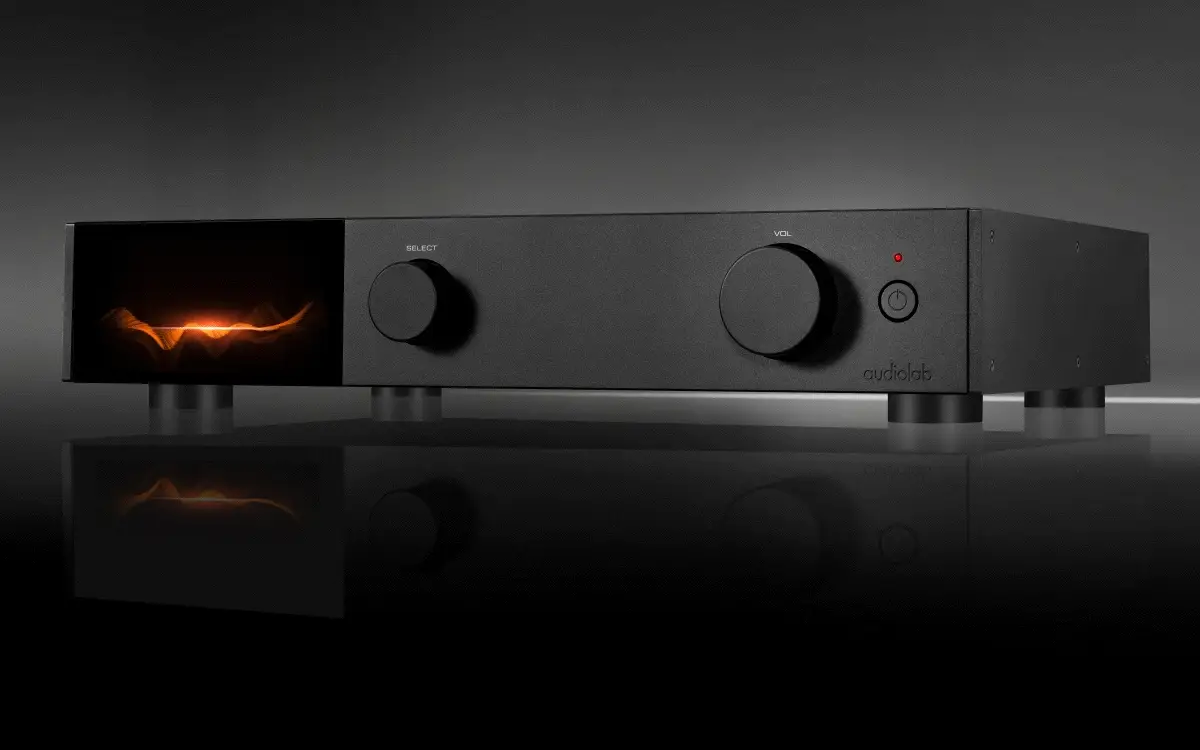 Audiolab 9000N Boot Up gif
