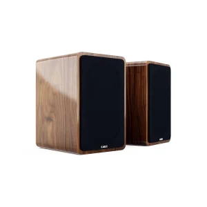 Acoustic Energy AE1 Active in American Walnut with Grille