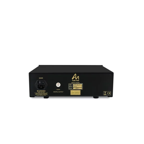 Audio Note CDT Zero/II Rear Panel