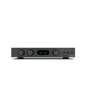 Audiolab A6000 MKII Integrated Amplifier front in black