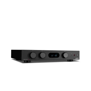 Audiolab A6000 MKII Integrated Amplifier Perspective image in black