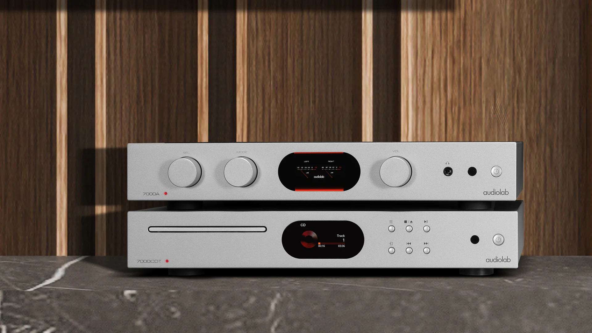 Audiolab 7000CDT all on always display image