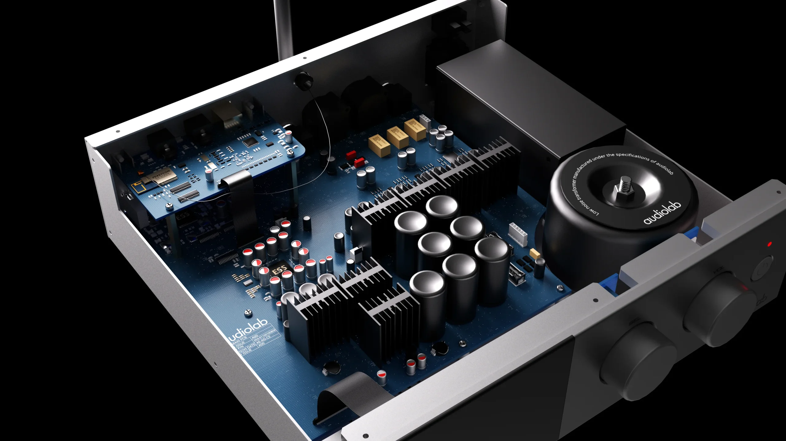 Audiolab D9 DAC Internal Structure