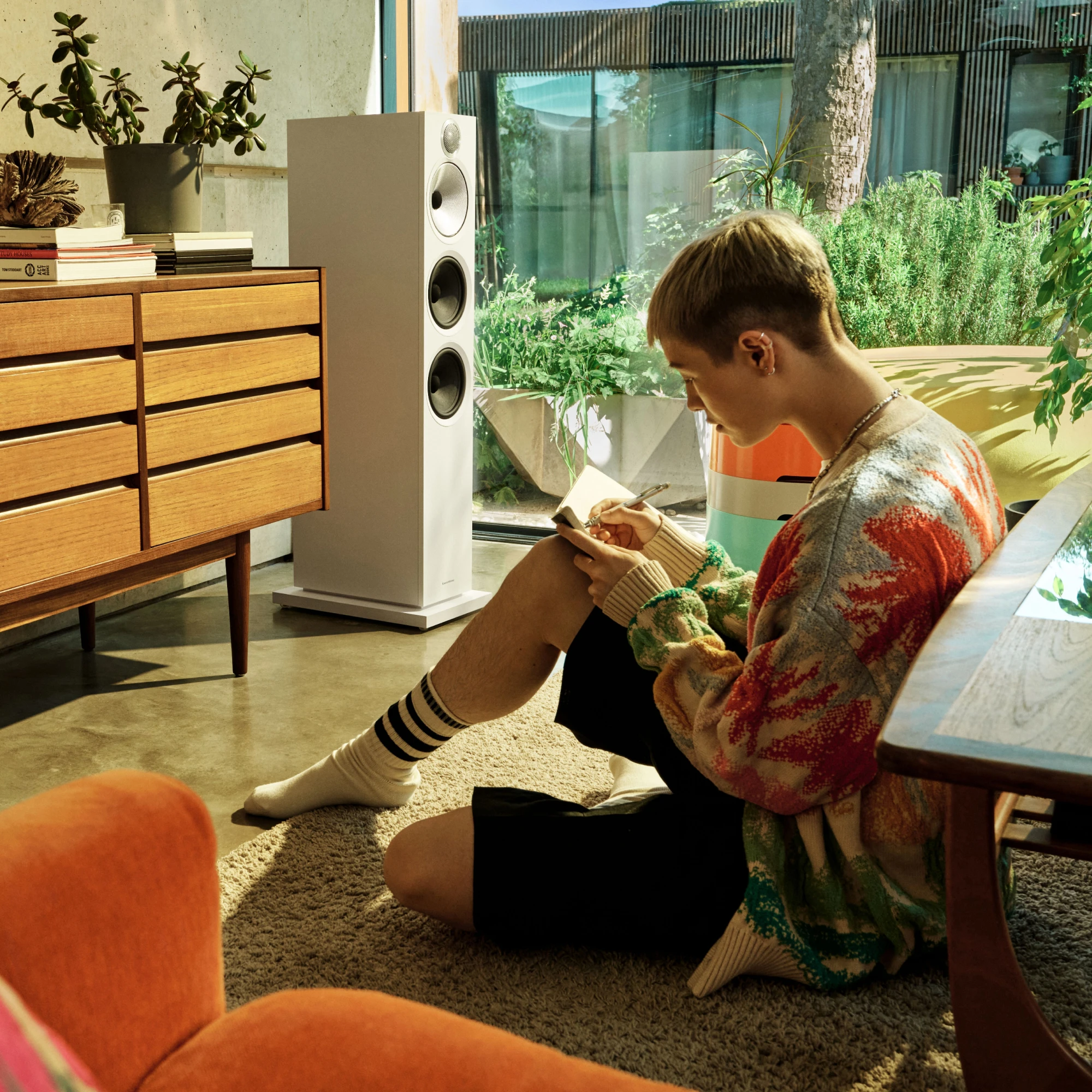 Bowers and Wilkins 603 S3 Lifestyle Image In Living Room