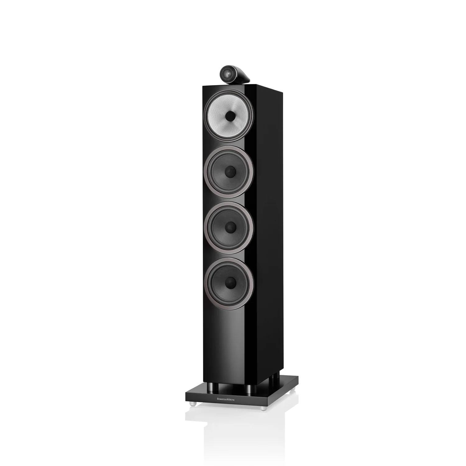 Bowers & Wilkins 702 S3 Gloss Black Perspective