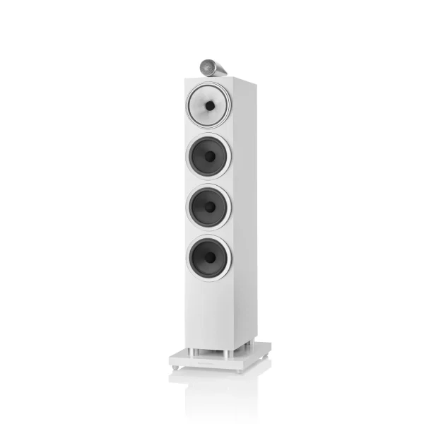 Bowers & Wilkins 702 S3 Satin White Perspective