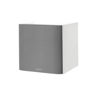 B&W ASW610 Perspective White with Grille