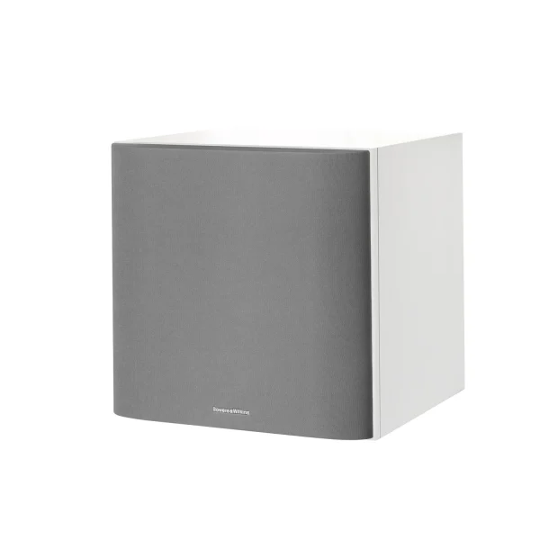 B&W ASW610 Perspective White with Grille