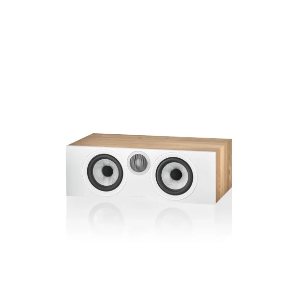 Bowers and Wilkins HTM6 S3 Perspective in Oak