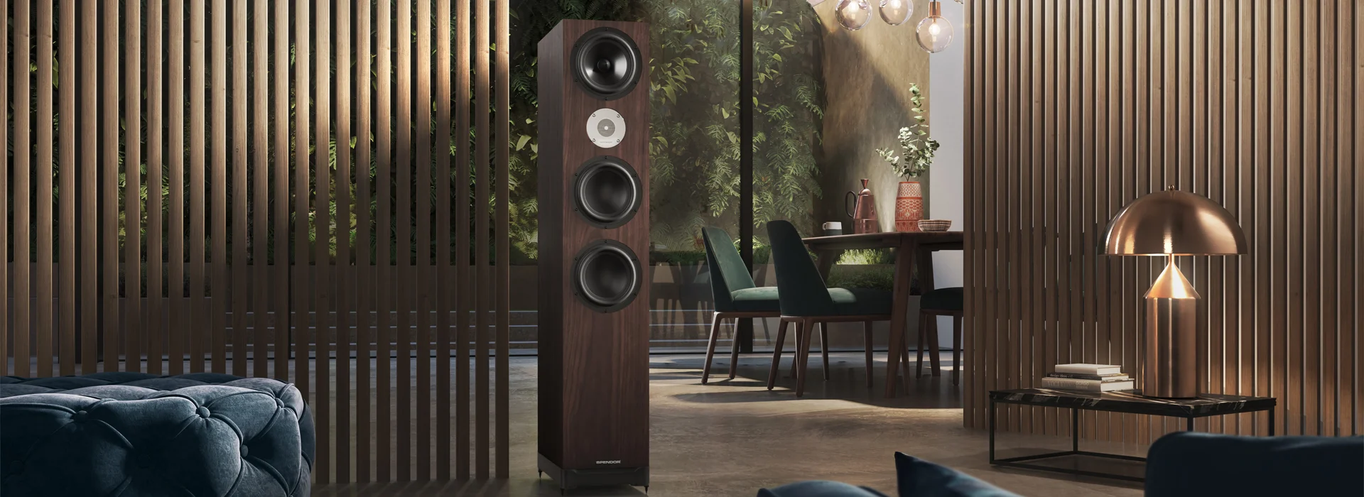 Large range of excellent floor-standing loudspeakers
