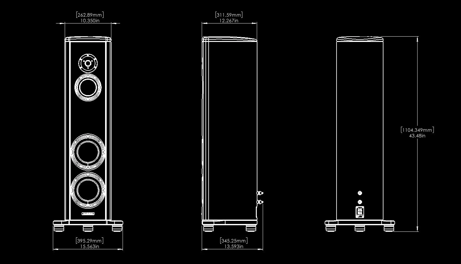 Magico S2 Dimensions