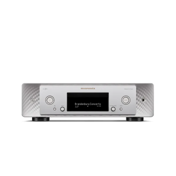 Marantz CD 50n CD Player Front in Silver