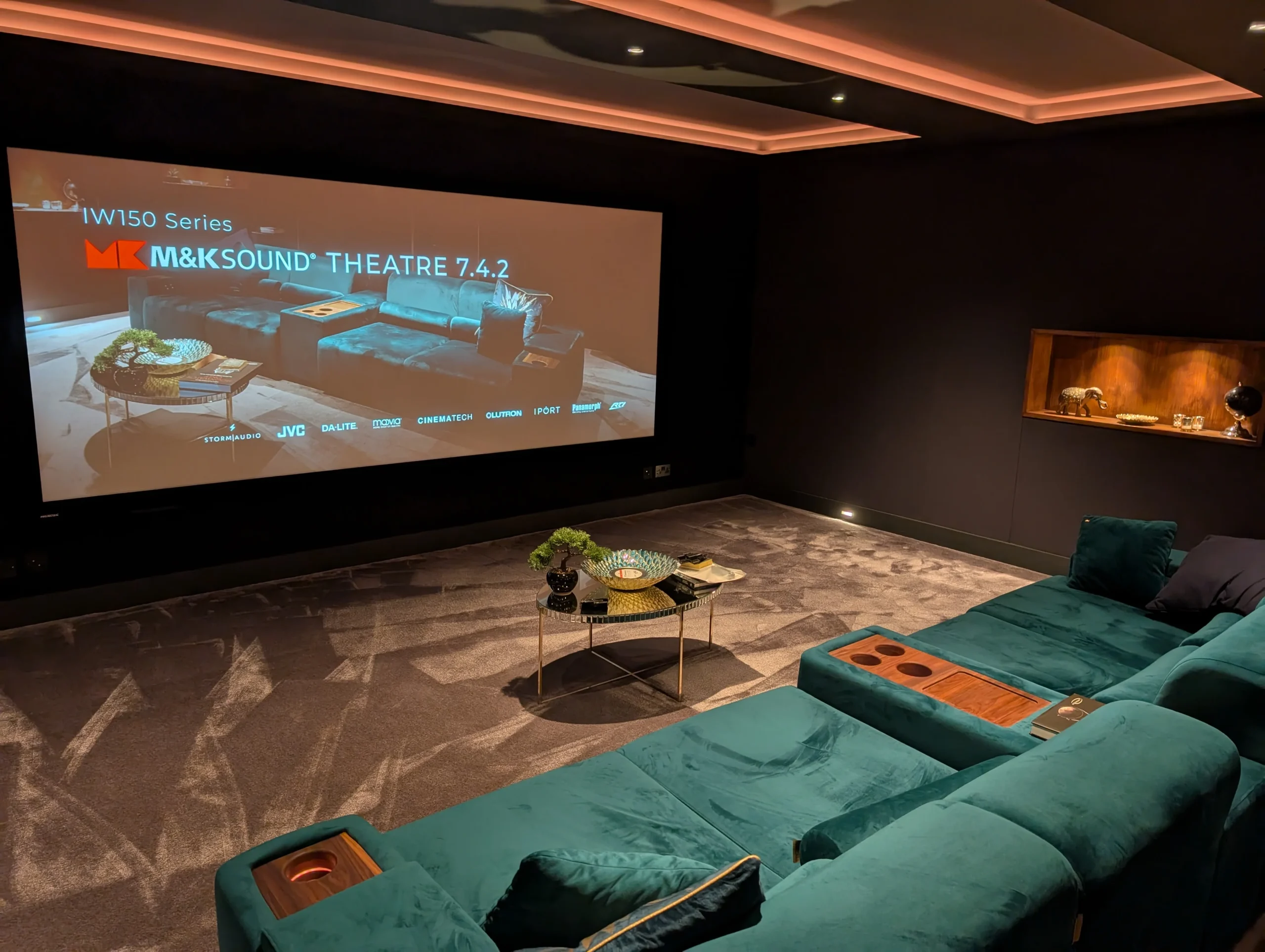 Dedicated cinema with 7.2 setup