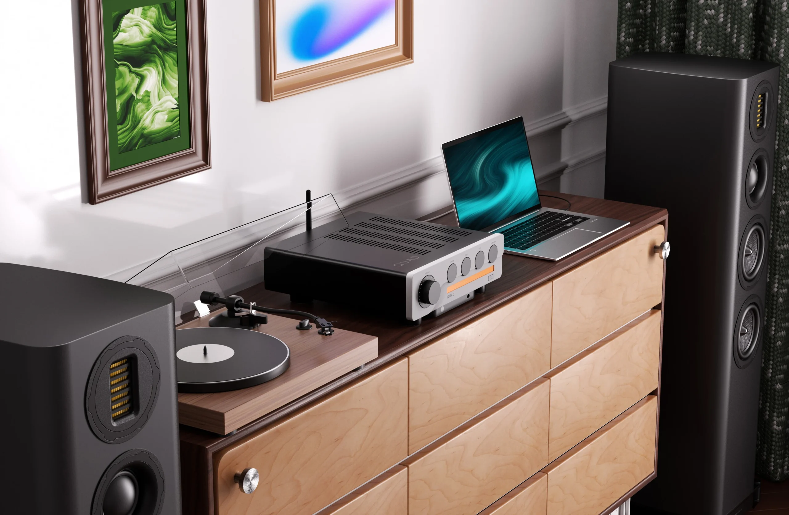 QUAD 3 Integrated Amplifier System Photo