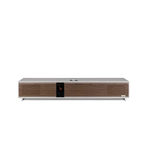 Ruark R810 Soft Grey with Walnut grille