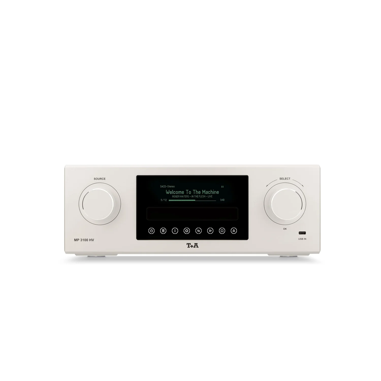 T+A MP 3100 HV Multi-Source Player Front