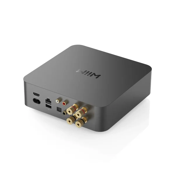 WiiM Amp Pro Rear Angled Image