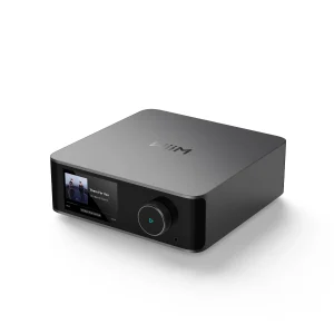 WiiM Ultra Streamer Space Grey Perspective Image