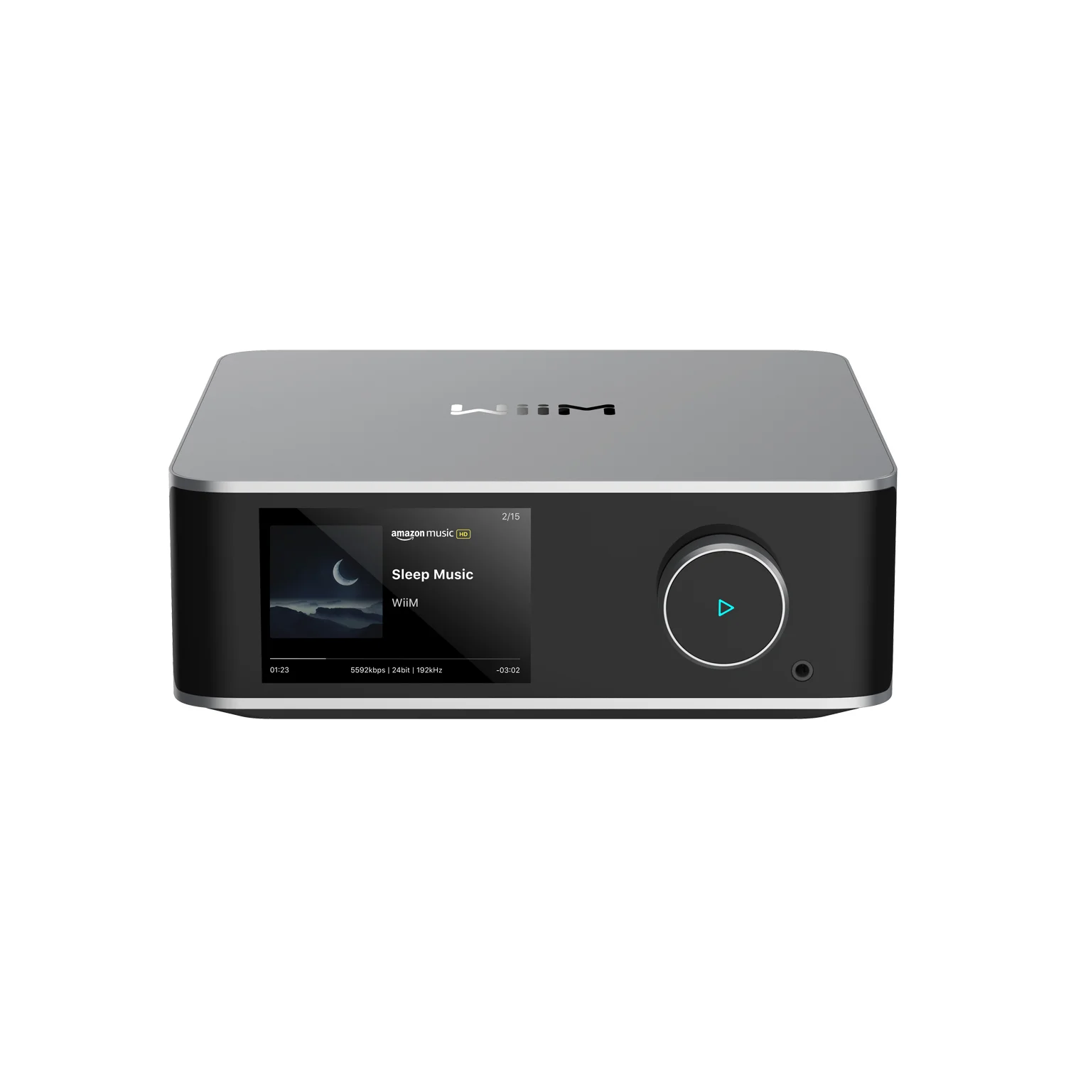 WiiM Ultra Streamer Silver Front